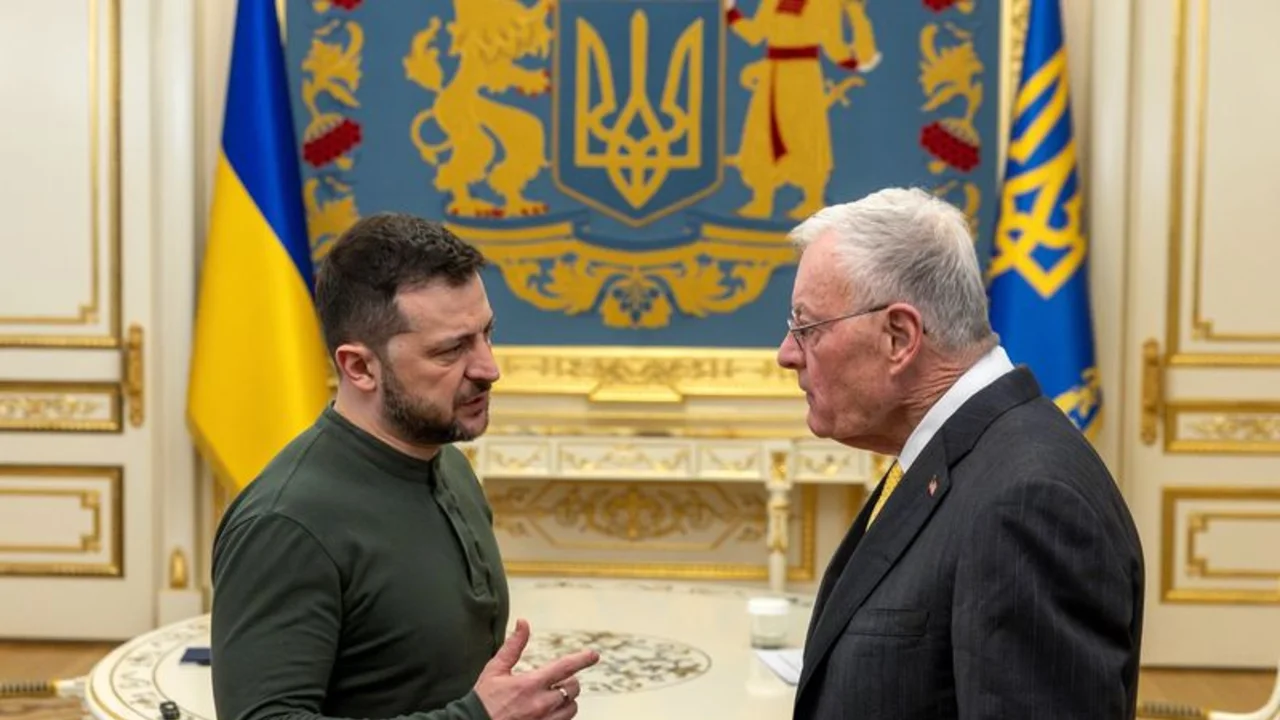 El presidente ucraniano Zelenski se reunirá en Roma con el enviado estadounidense Kellogg