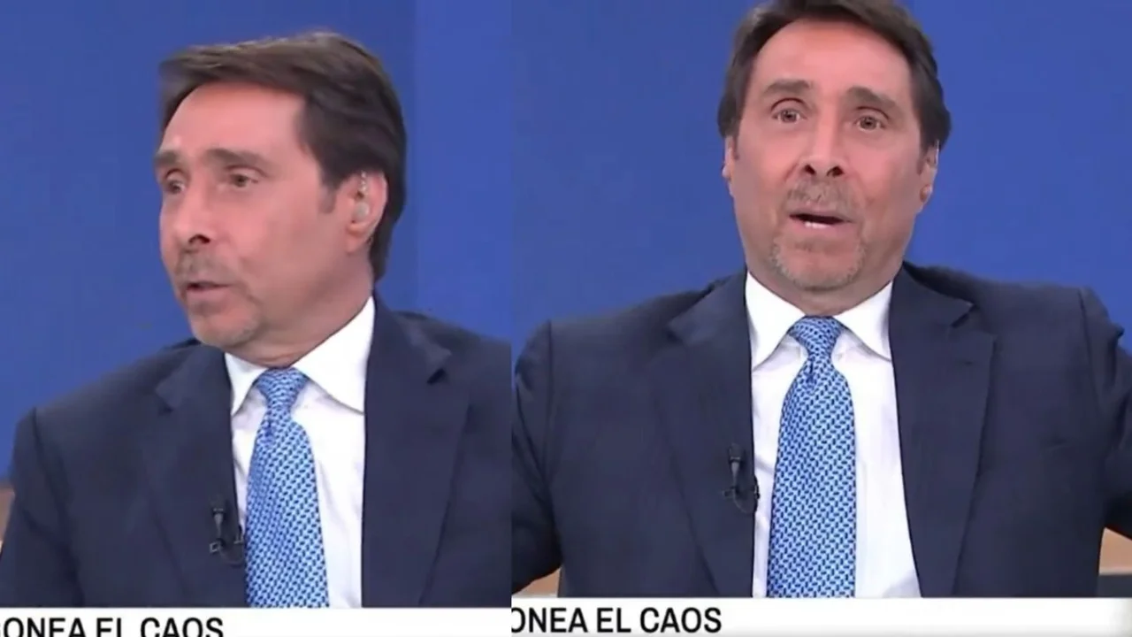 Eduardo Feinmann enojado