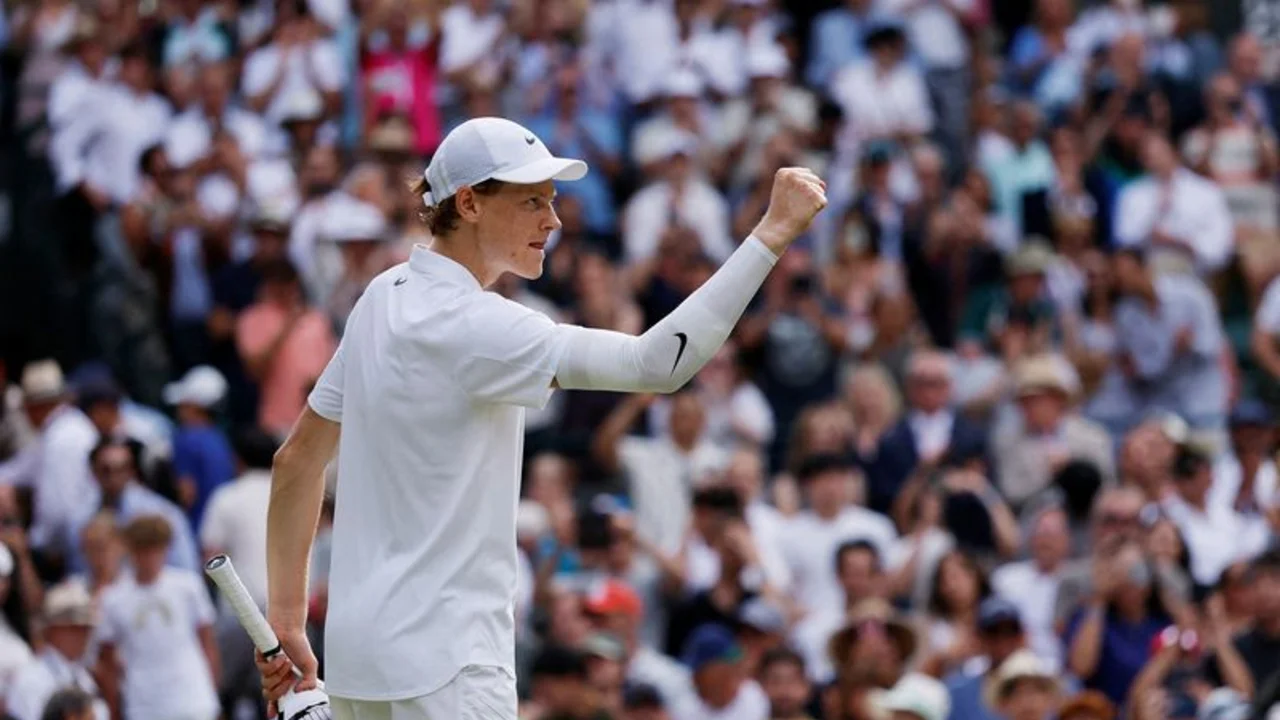 Sinner domina a Shelton y alcanza las semifinales de Wimbledon