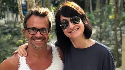 María Laura Santillán y Sergio Lapegüe María Laura Santillán y Sergio Lapegüe