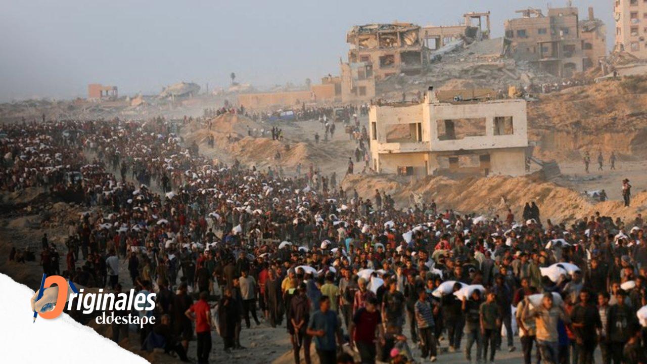 El plan de Israel: llevar a la desesperación absoluta a los palestinos de Gaza para poder expulsarlos