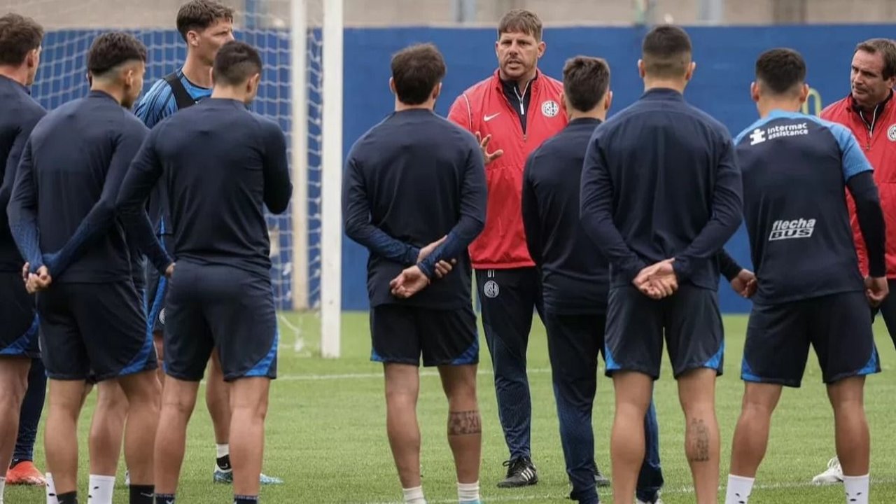 San Lorenzo, Andrés Vombergar, Damián Ayude.