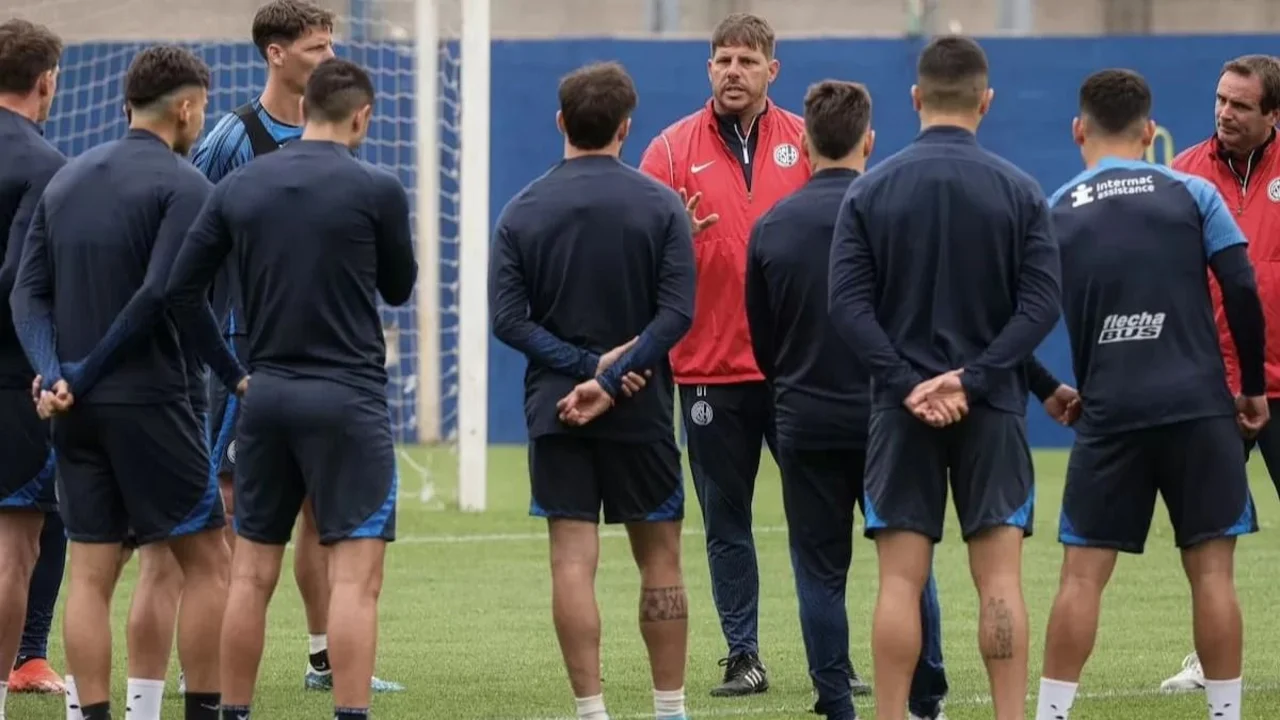 San Lorenzo, Andrés Vombergar, Damián Ayude.