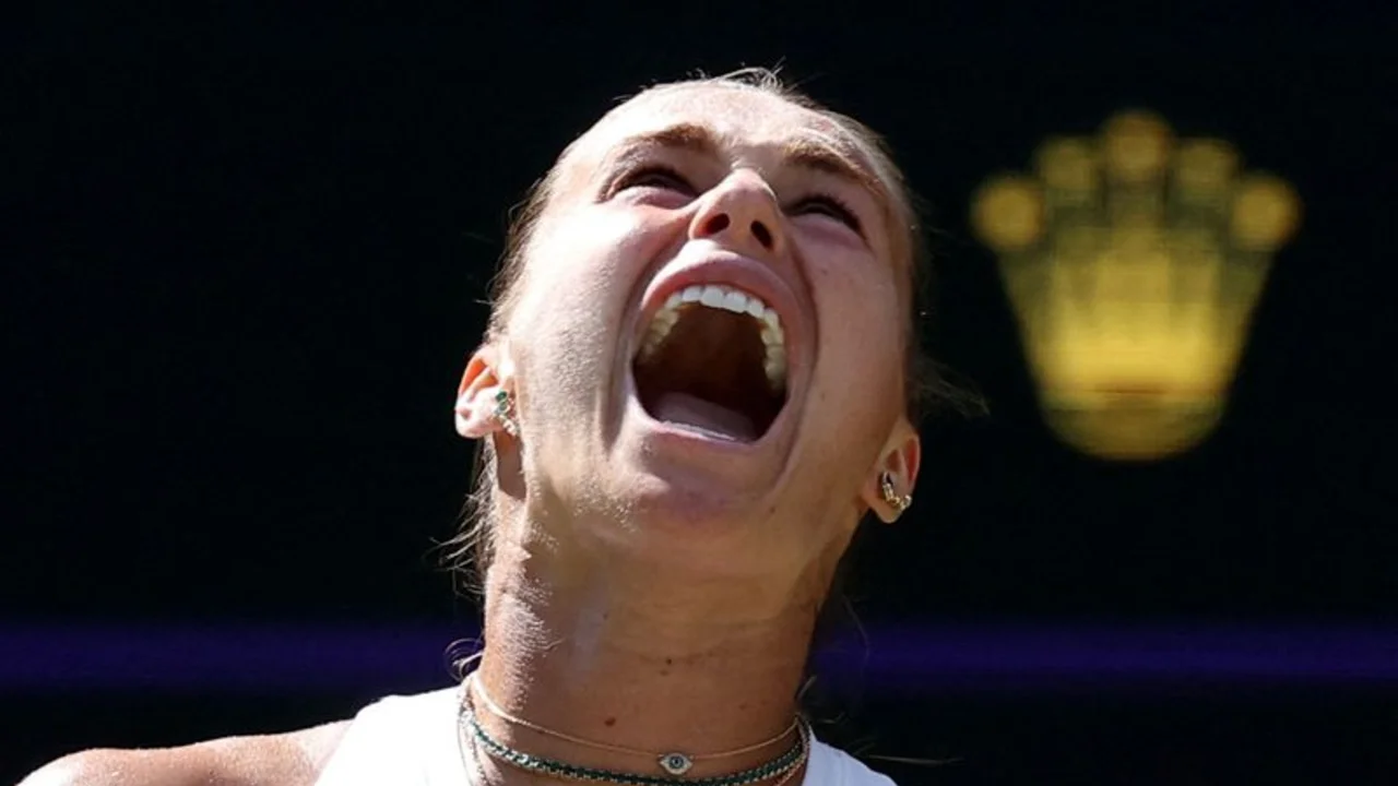 Una intrépida Anisimova vence a Sabalenka y alcanza la final de Wimbledon