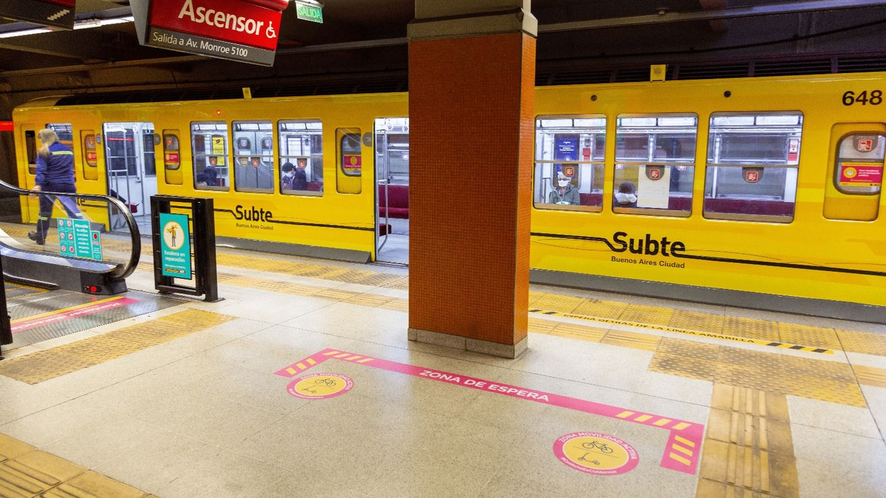 Obras en el subte