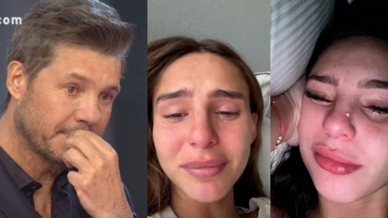 tinelli y su hija