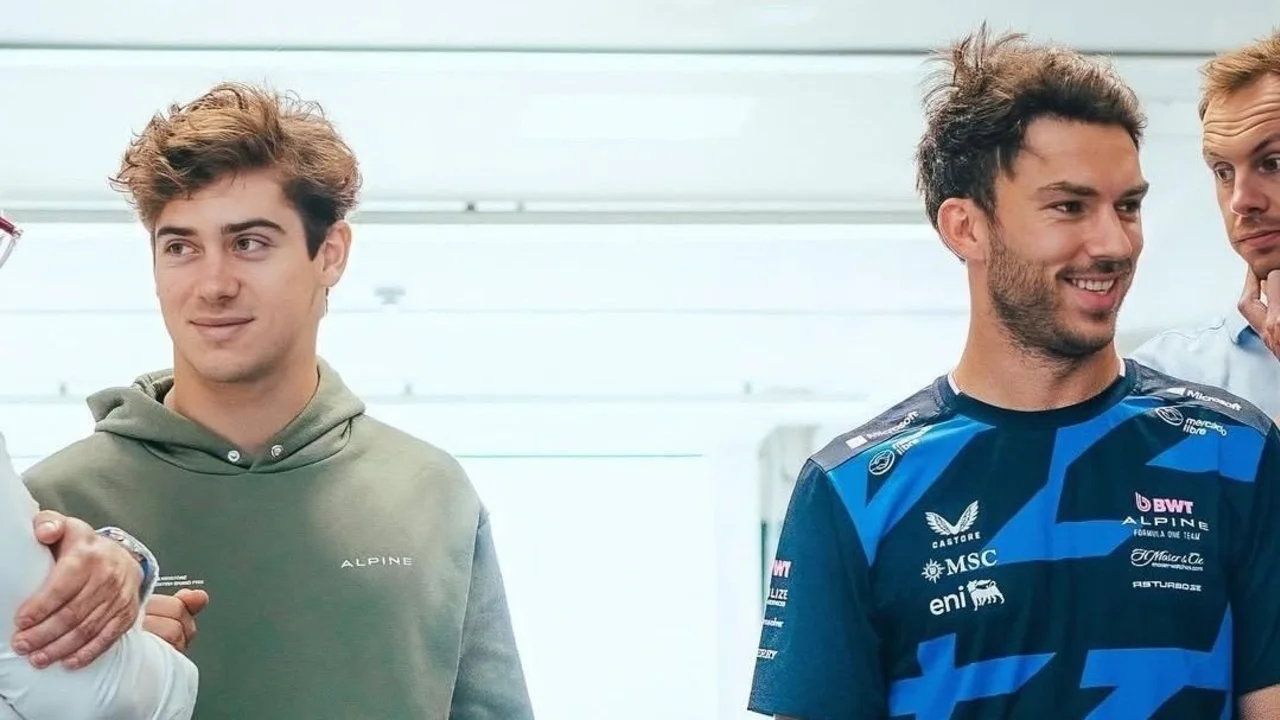 Franco Colapinto y Pierre Gasly