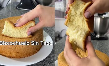 Receta sin gluten de bizcochuelo de vainilla esponjoso y alto | Recetas de cocina