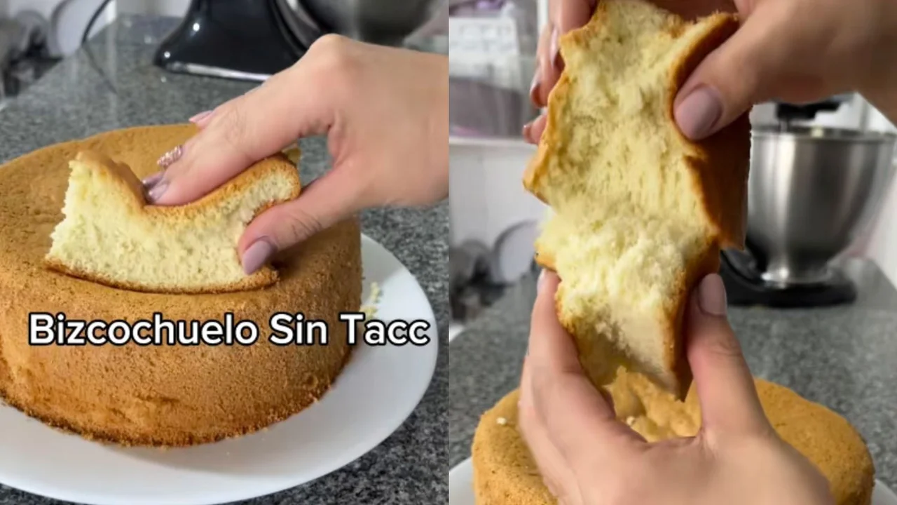Receta de bizcochuelo sin gluten