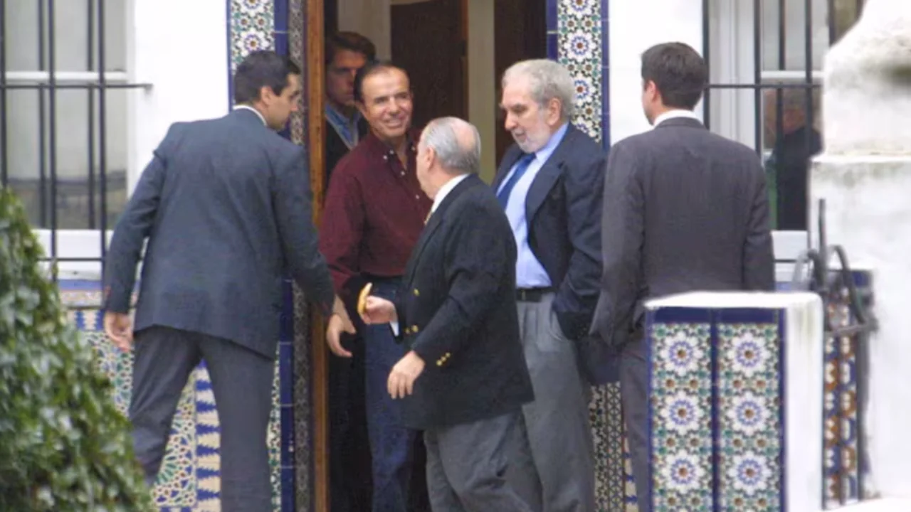 Carlos Menem, en prisión domiciliaria.