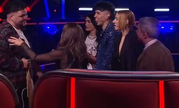Así reaccionó un participante de La Voz Argentina que se cayó en vivo | Televisión 