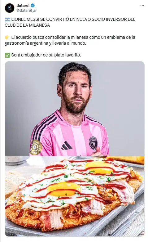 messi, milanesas, recetas de cocina