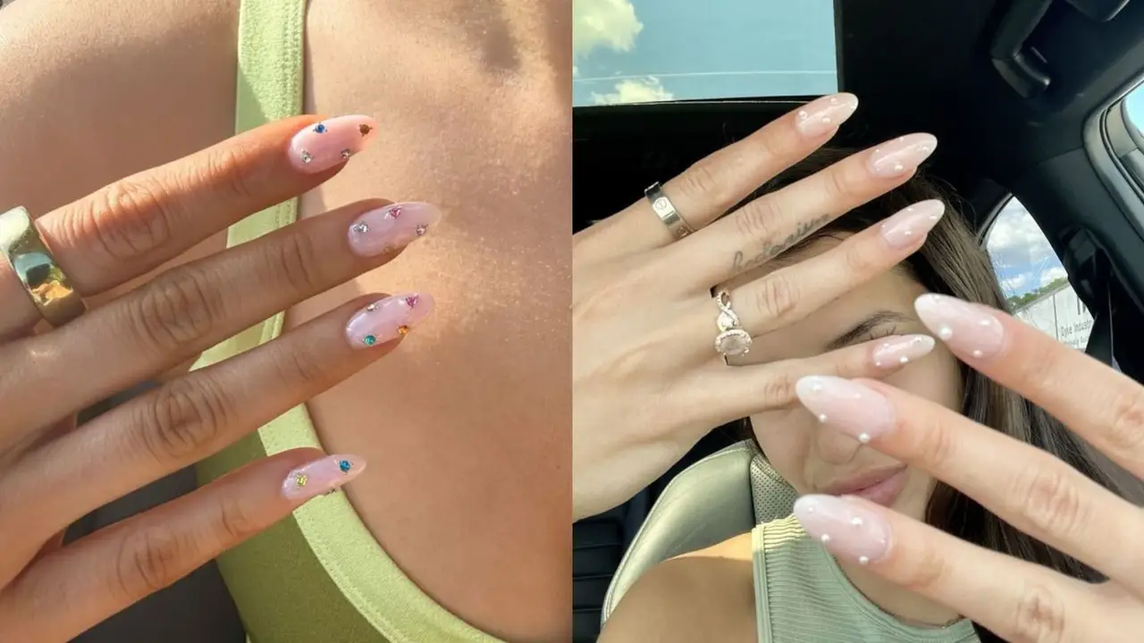 Crystal nails uñas