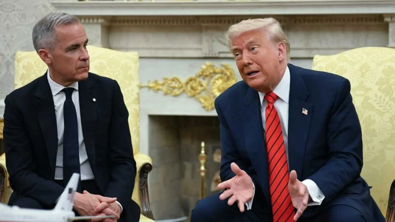 Trump amenazó a Canadá de nuevo con aranceles del 35% y los mercados ya reaccionaron