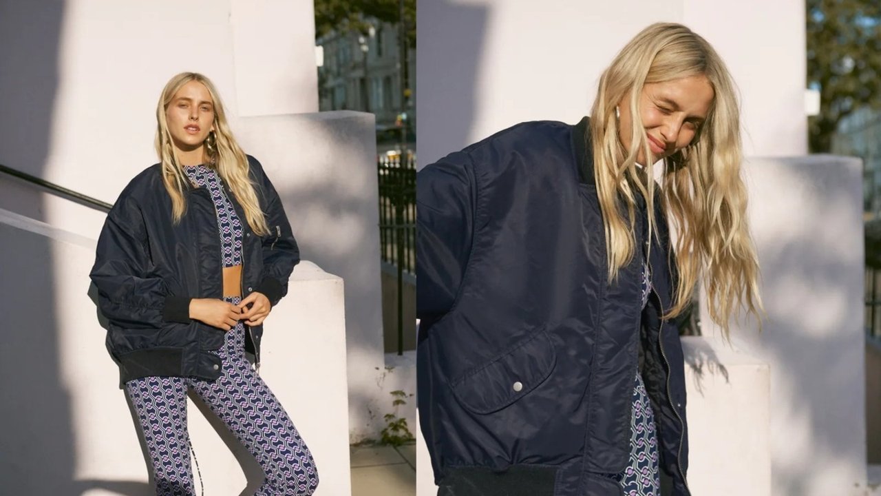 Bomber jacket.