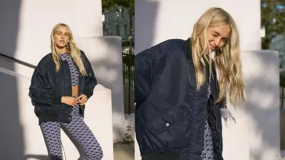 Bomber jacket. Bomber jacket.