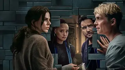 El muro negro. Netflix. El muro negro. Netflix.