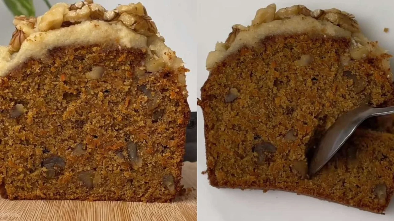 Receta sin gluten carrot cake