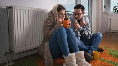 Personas con frío Personas con frío