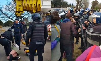 Villa Allende: vecinos impedían el trasplante de un quebracho y la Policía avanzó | El destape córdoba