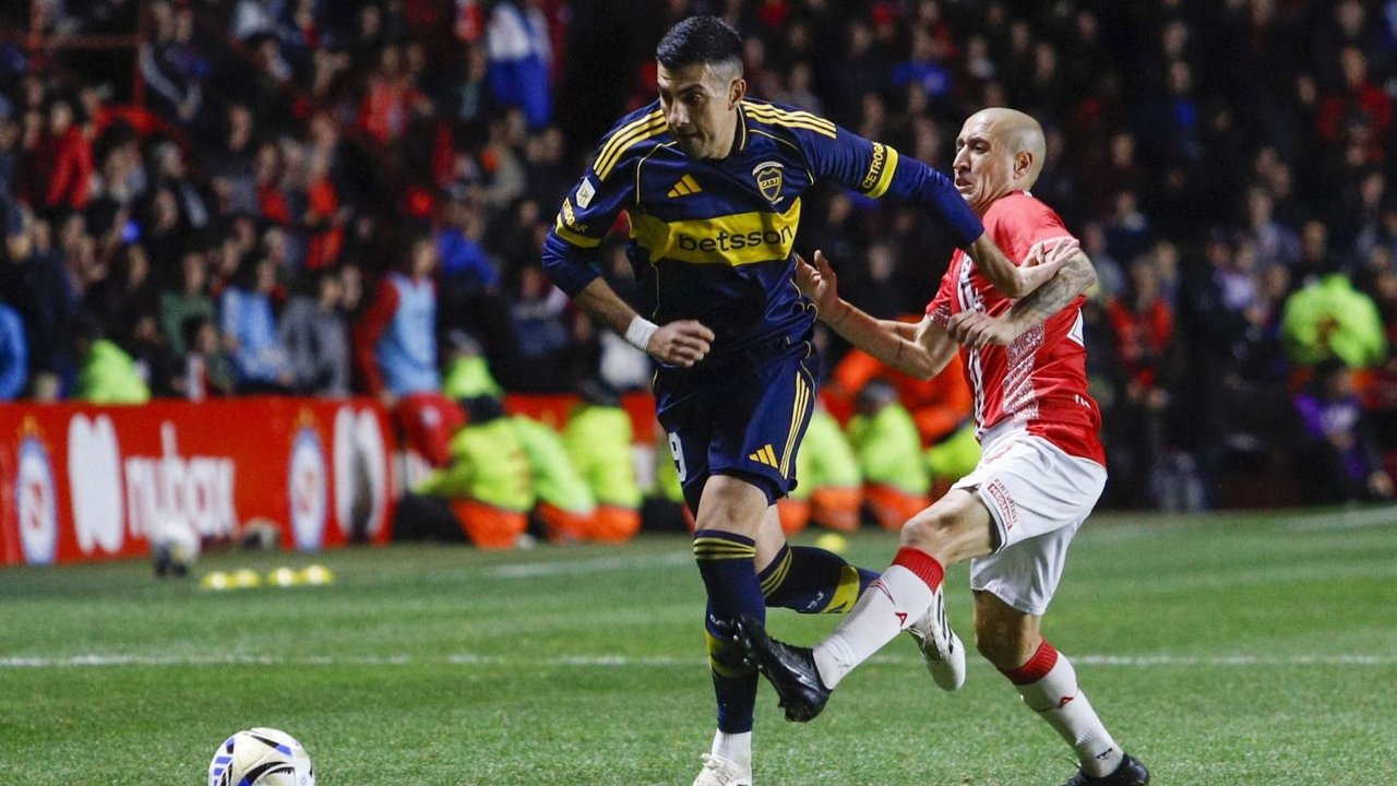 Boca empató con Argentinos en la vuelta del fútbol argentino