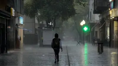 Lluvias en Santa Fe. Lluvias en Santa Fe.