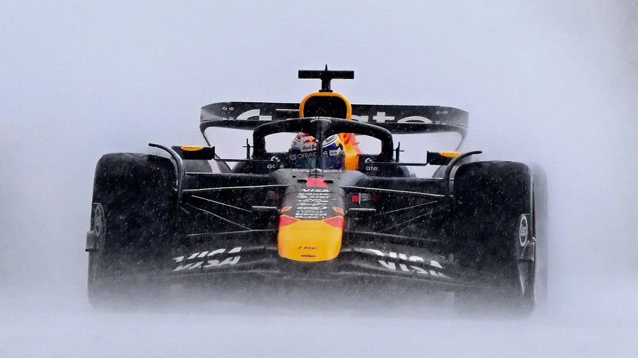 El RB21 de Max Verstappen.