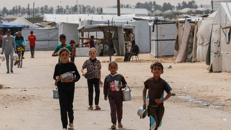 Uno de cada 10 niños examinados en Gaza sufre desnutrición, según la UNRWA