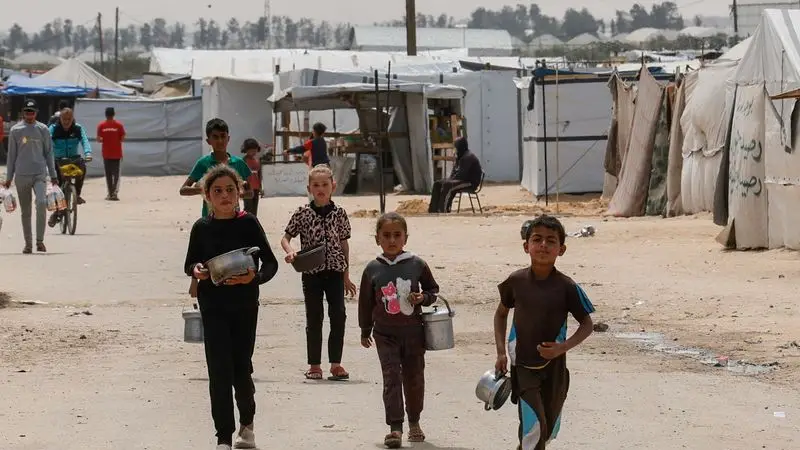 Uno de cada 10 niños examinados en Gaza sufre desnutrición, según la UNRWA