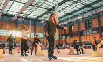 La nueva pista de patinaje sobre hielo que se inaugura en Buenos Aires  | Vacaciones de invierno