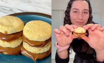 Receta sin gluten y sin azúcar de alfajores de coco | Recetas de cocina