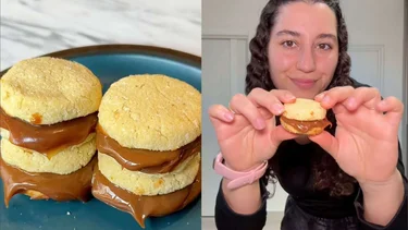 Receta sin gluten y sin azúcar de alfajores de coco: fáciles y deliciosos para la merienda