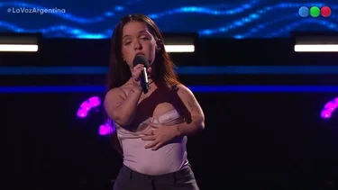 La Voz Argentina: Maite Lafarga, la pequeña participante que conmovió a todos