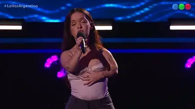 Maite Lafarga, Enanismo, La Voz Argentina Maite Lafarga, Enanismo, La Voz Argentina