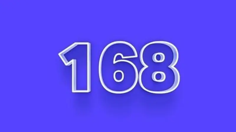 Numerología 168