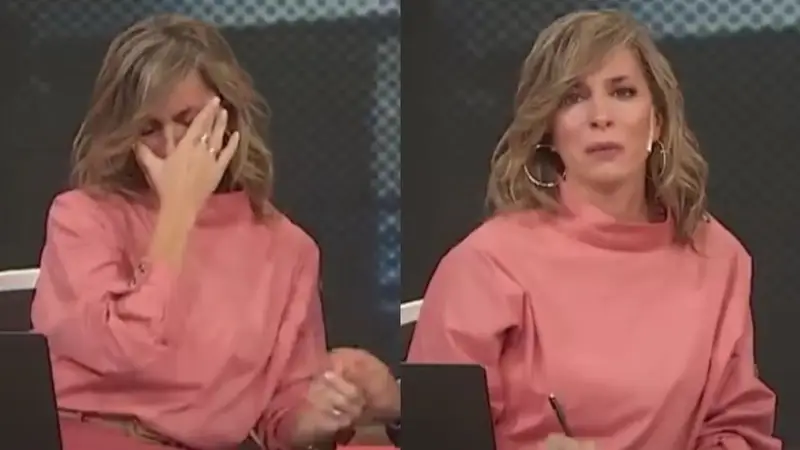 sandra borghi llorando