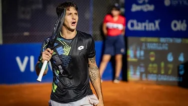 Camilo Ugo Carabelli alcanzó los cuartos de final del ATP de Bastad