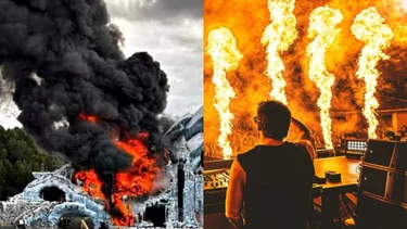 Se incendió el escenario principal de la Tomorrowland en Bélgica: qué pasó