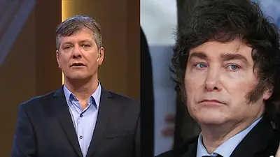 Mario Pergolini y Javier Milei Mario Pergolini y Javier Milei