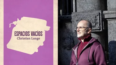 Así es Espacios vacíos, la nueva novela de Christian Lange: "Trabajo sobre lo personal, pero no hago autobiografía"