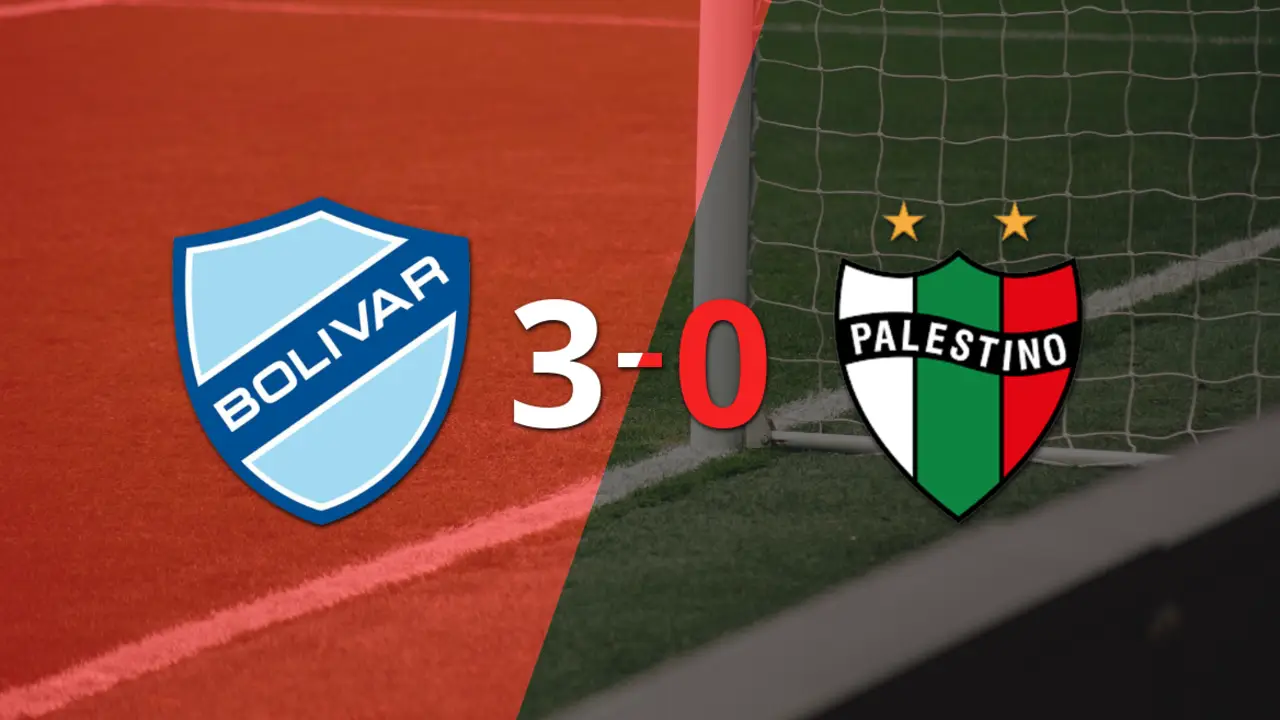 Bolívar golea y sueña con clasificar