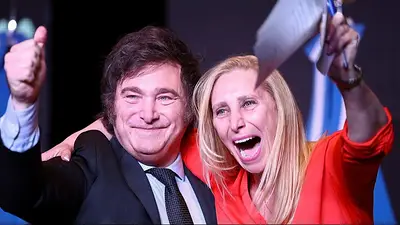Javier Milei y Karina Milei Javier Milei y Karina Milei
