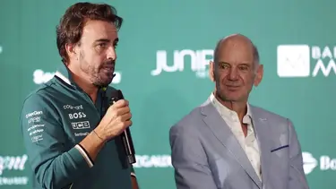 Fernando Alonso expuso a Adrian Newey: la curiosa reacción del ingeniero cuando le hablan del Aston Martin 2025