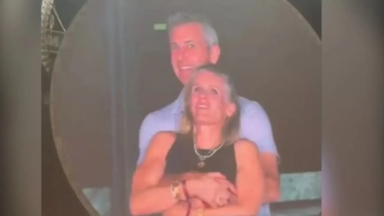 Andy Byron y Kristin Cabot