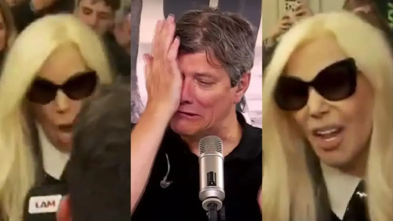 Susana Giménez. Mario Pergolini.