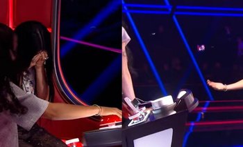 La Voz Argentina: una participante rompió el botón que usa Lali | Video