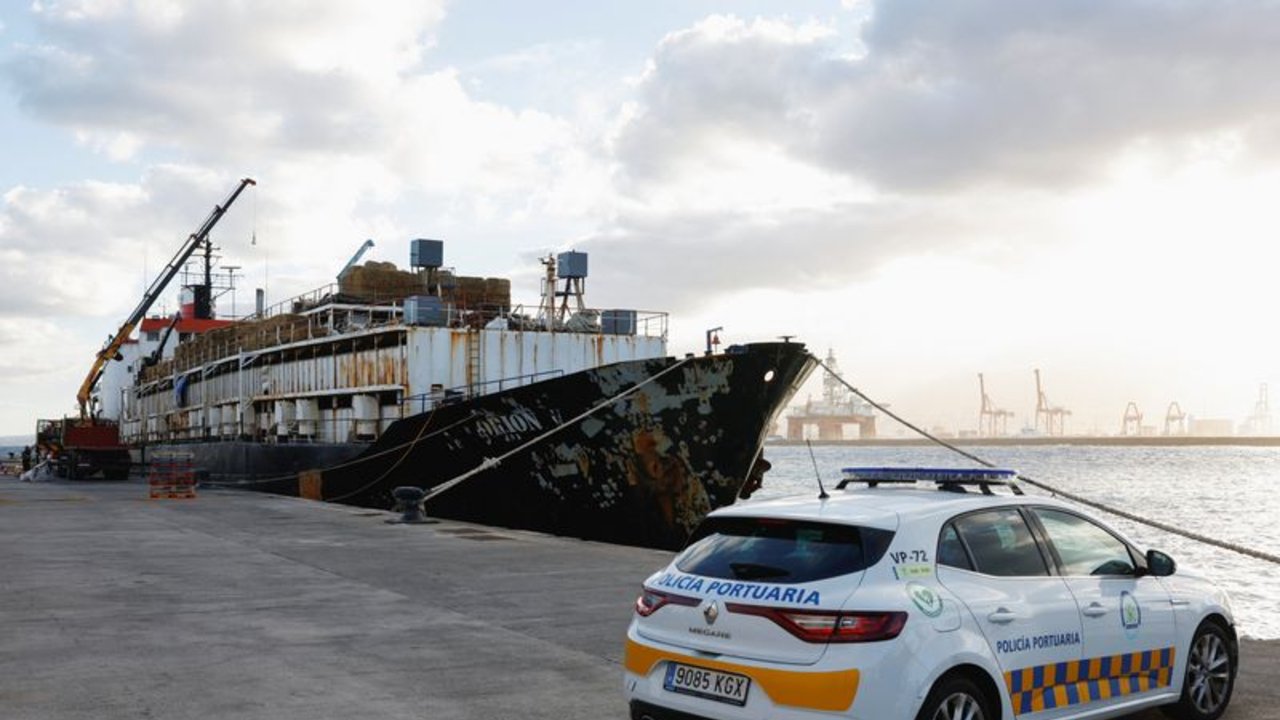 El propietario griego del barco cargado de cocaína incautado por España en 2023 niega los cargos