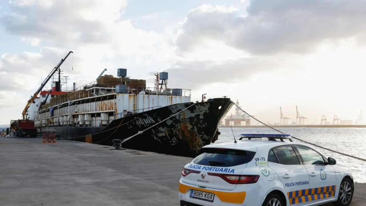 El propietario griego del barco cargado de cocaína incautado por España en 2023 niega los cargos