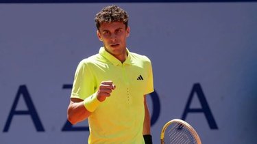 Cerúndolo dio el batacazo en el tenis argentino y sueña en el ATP de Gstaad