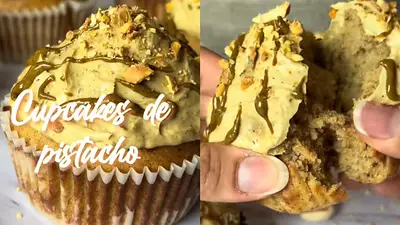 cupcakes de pistacho cupcakes de pistacho